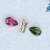 2_3 in one set - Natural Champagne Sapphire, Rhodolite Garnet & Kornerupine Gemstones
