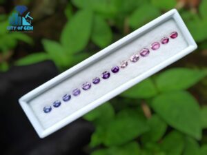 Natural Ceylon Sapphire Faceted Oval Shape Collection