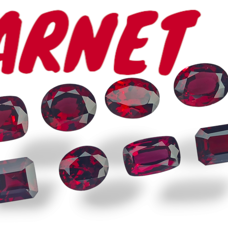 8 pieces of Garnet Collection