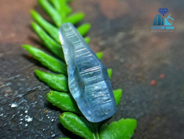 2_Ceylon Natural sapphire Crystal Couple city pf gem blue sapphire and white sapphire with blue color band