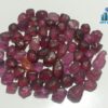 8_Facet Grade Natural Pink and Red Garnet Alluvial Rough Collection from Elahera Mining