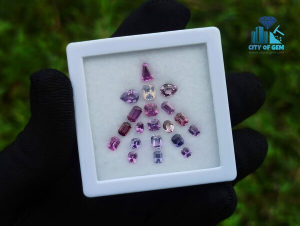 Ceylon Natural Sapphire Faceted Stone Collection