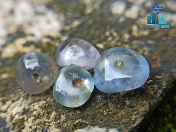 Ancient Natural Sapphire Mukkaru Bead - city of gem ratnapura (1)