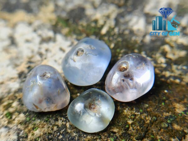 Ancient Natural Sapphire Mukkaru Bead - city of gem ratnapura (1)