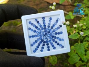 Blue Sapphire Calibrated Round Collection