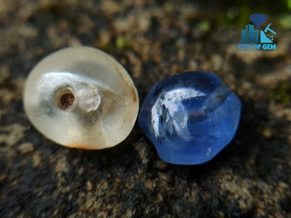 Ancient Natural Blue Sapphire & White Sapphire Mukkaru Beads From Sri Lanka – History Of Gem Industry
