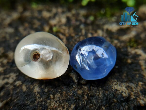 Ancient Natural Blue Sapphire & White Sapphire Mukkaru Beads From Sri Lanka – History Of Gem Industry