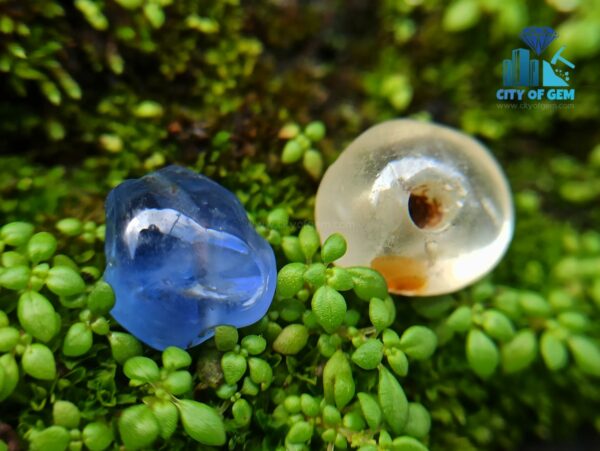 Ancient Natural Blue Sapphire & White Sapphire Mukkaru Beads From Sri Lanka – History Of Gem Industry