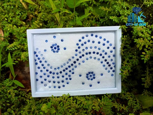 Ceylon Blue Sapphire Calibrated Round - city of gem ratnapura (1)