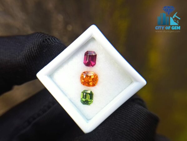 Spessartite Garnet, Zircon & Rhodolite Garnet - city of gem ratnapura (1)