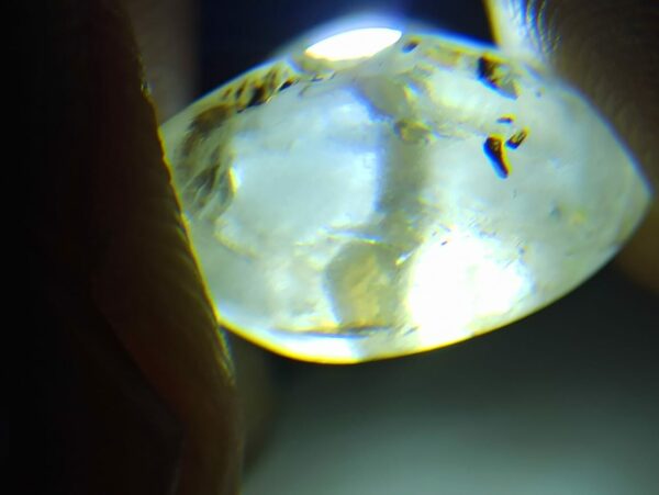 Unveiling The Mystique: Ancient Natural White Sapphire Mukkaru Bead