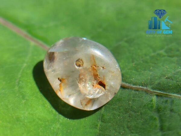 Unveiling The Mystique: Ancient Natural White Sapphire Mukkaru Bead