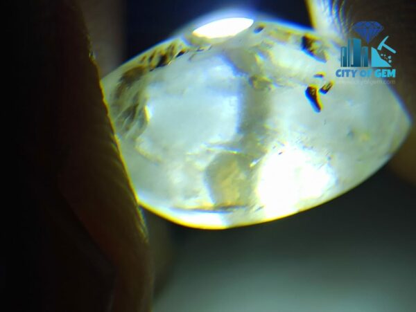 Unveiling The Mystique: Ancient Natural White Sapphire Mukkaru Bead