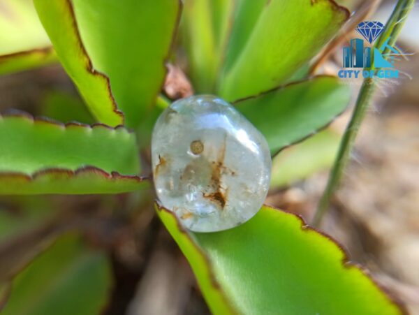 Unveiling The Mystique: Ancient Natural White Sapphire Mukkaru Bead