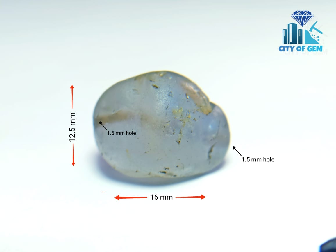Ancient Natural Sapphire Large Mukkaru Bead: A Glimpse Into Sri Lanka’s Rich Gemstone History”