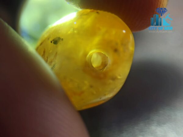 Ancient Natural Sapphire Large Mukkaru Bead From A Place Where Mukkaru Poeple Lived In Sri Lanka