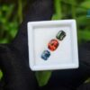 Natural Orange Garnet, Kornerupine & Spinel Faceted Gemstones For Jewelry Design