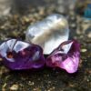 Ancient Natural Pink Sapphire, Purple Sapphire & White Sapphire Mukkaru Beads From Sri Lanka With Very Special Carving – History Of Gem Industry
