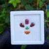 Natural Orange, Red Garnet & Zircon Gemstones For Jewelry Design