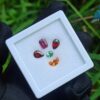 Natural Orange, Red Garnet & Zircon Gemstones For Jewelry Design