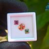 Natural Orange Zircon, Green Zircon & Rhdolite Garnet Gemstones For Jewelry Design