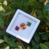 Natural Orange Zircon, Green Zircon & Rhdolite Garnet Gemstones For Jewelry Design