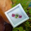 Rhodolite Garnet & Green Zircon For Jewelry Design - city of gem ratnapura (1)