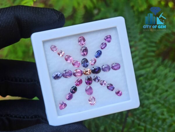 Ceylon Natural Sapphire Faceted Stones collection