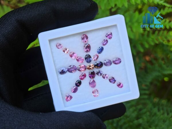 Ceylon Natural Sapphire Faceted Stones collection