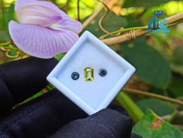 Natural Chrysoberyl & Gray Spinel Gemstones For Jewelry Design
