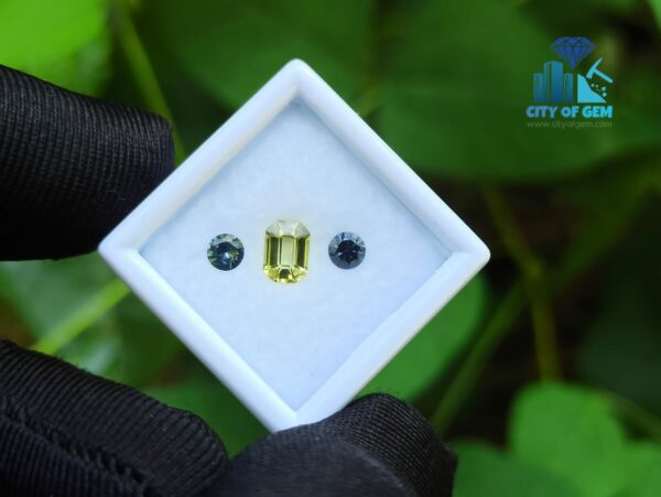 Natural Chrysoberyl & Gray Spinel Gemstones For Jewelry Design