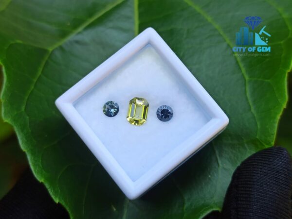 Natural Chrysoberyl & Gray Spinel Gemstones For Jewelry Design