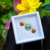 Natural Green & Orange Zircon Gemstones For Jewelry Design