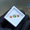 Natural Green & Orange Zircon Gemstones For Jewelry Design