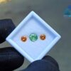 Natural Green & Orange Zircon Gemstones For Jewelry Design