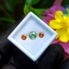 Natural Green & Orange Zircon Gemstones For Jewelry Design