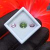 Ceylon Natural Green Zircon & Pink Sapphires Gemstones For Jewelry Design