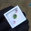 Ceylon Natural Green Zircon & Pink Sapphires Gemstones For Jewelry Design