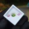 Ceylon Natural Green Zircon & Pink Sapphires Gemstones For Jewelry Design