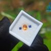 Natural Spessartite Garnet & Ceylon Blue Sapphire Gemstones For Jewelry Design