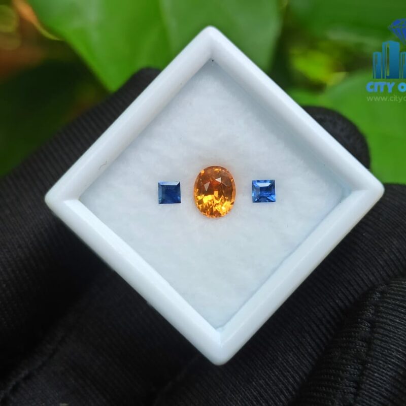 Pierre Brute Spessartite Grenat De 8,68 Carats - Naturelle, Non Taillée, Couleur Orange, Pour Collection Ou Taille