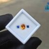 Natural Spessartite Garnet & Ceylon Blue Sapphire Gemstones For Jewelry Design