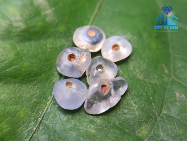 Ancient Natural Sapphire Mukkaru Beads