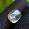 Ancient Natural White & Light Blue Sapphire Mukkaru Beads