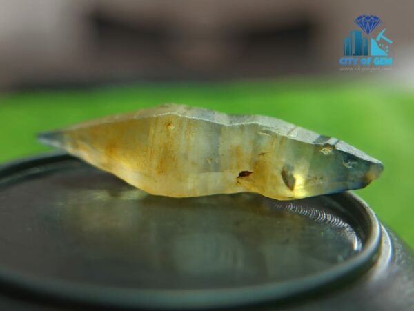 Ceylon Natural Bi-color Sapphire Complete Crystal