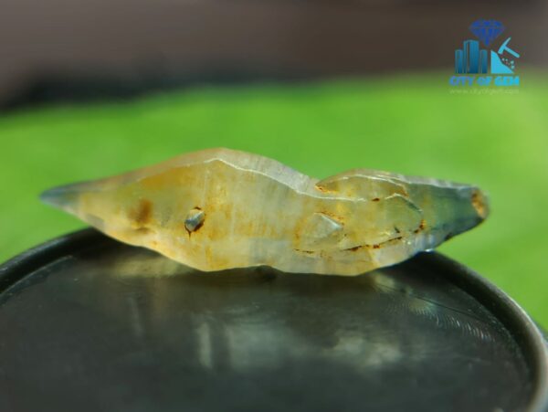 Ceylon Natural Bi-color Sapphire Complete Crystal