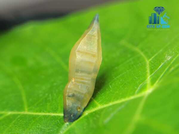 Ceylon Natural Bi-color Sapphire Complete Crystal