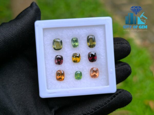 Natural Zircon Cushion Shape Collection