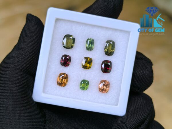 Natural Zircon Cushion Shape Collection