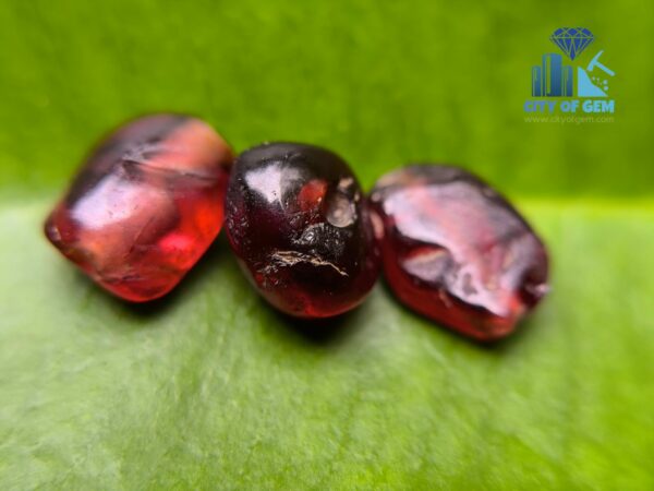 Ancient Natural Garnet Mukkaru Beads